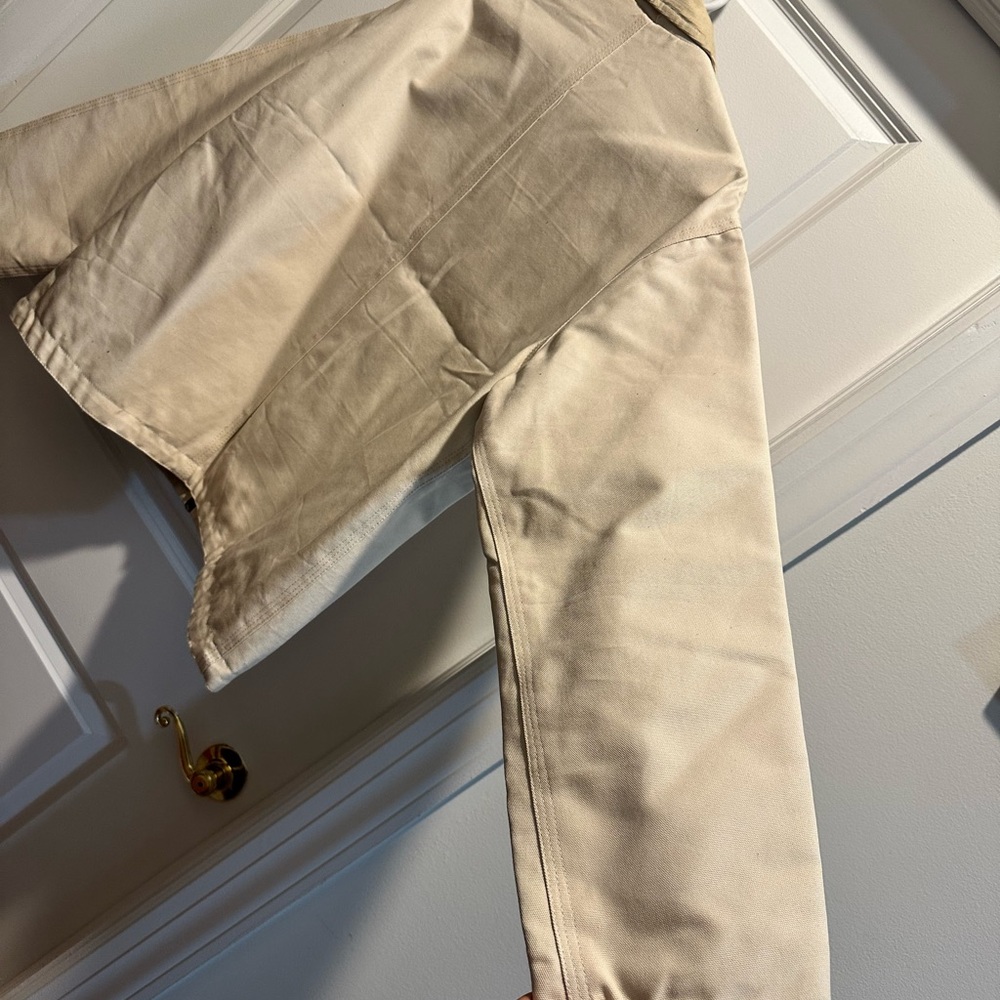 Carhartt Men's Beige Zip-Up Jacket - Picture 4 of 5